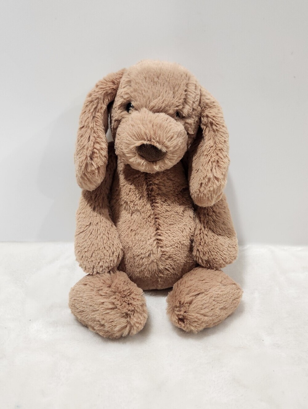 Jellycat Tan Bashful Toffee Puppy Medium Collectible Plushie Stuffie